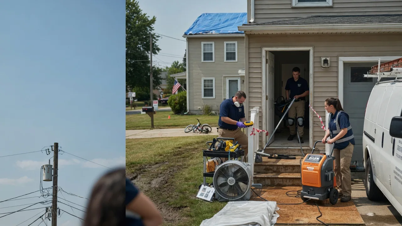 Water Damage Repair in Lisbon, ND near me